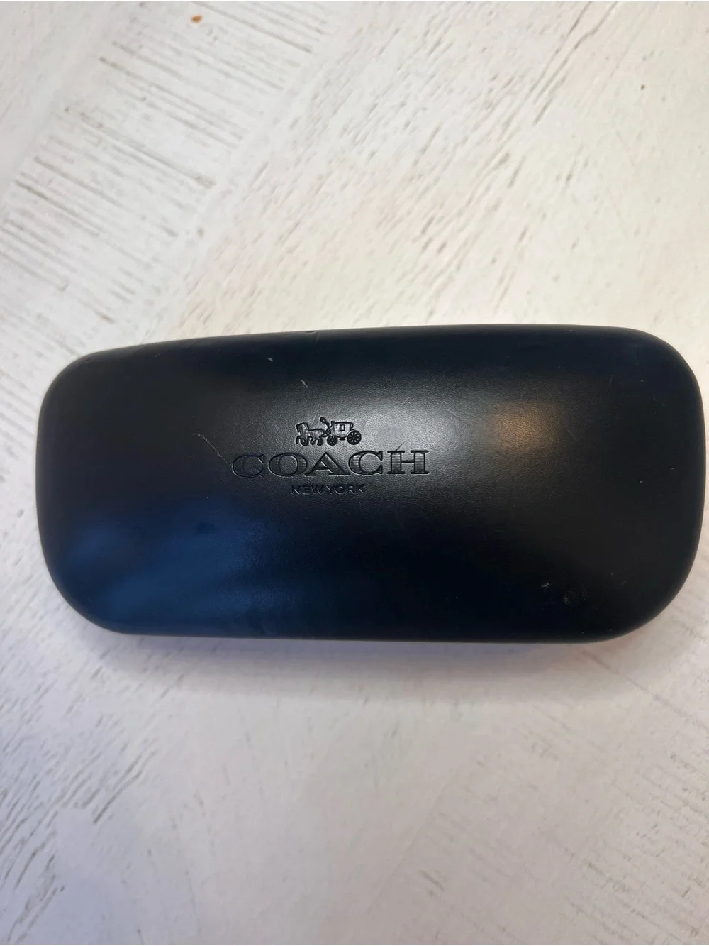 Coach Black Hard Sunglasses Case